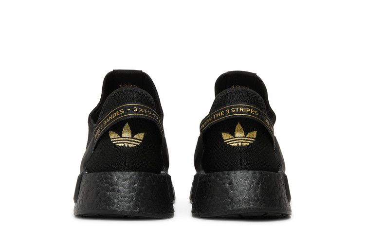 adidas NMD R1 V2 Black Gold Metallic