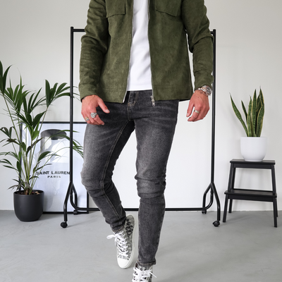 CAPO Suede Olive Jacket