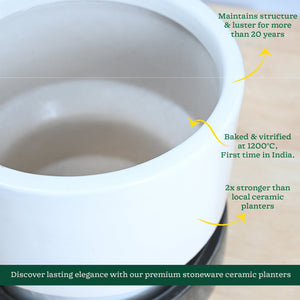 Soothing Rains Ceramic Planters