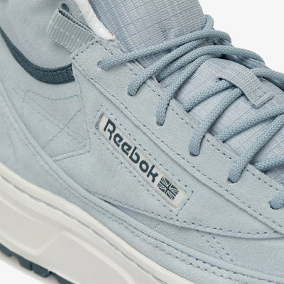 Reebok | CLUB C GEO MID  { GRAY/WHITE/WHITE
