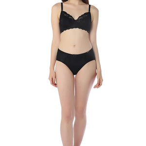 Luxe Support Hipster Panty - Black