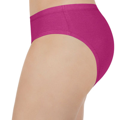 100% Cotton Bikini Panty Pack (Pack of 3) - D003 - Solid