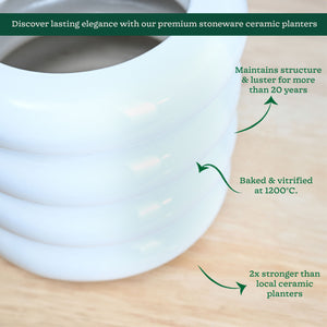 Tiny Kisses Ceramic Planter