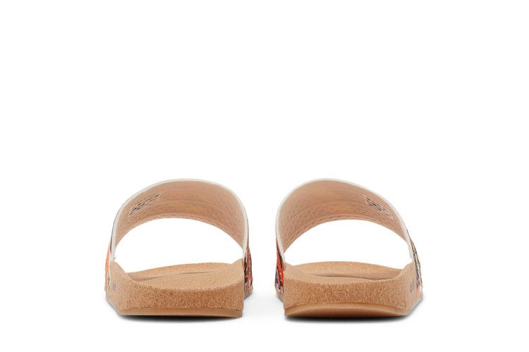 adidas Adilette Cork Slides Legend Ink Orange