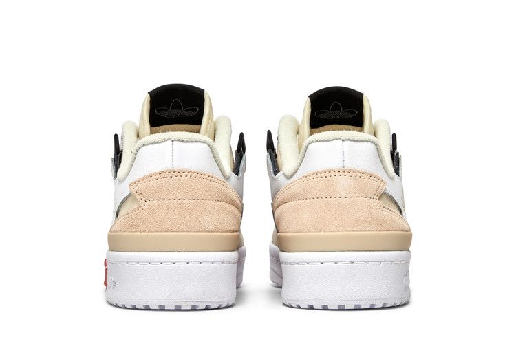 adidas Forum Exhibit Low White Vivid Red