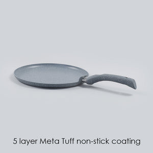 Wonderchef Renewed Granite 28cm Non-Stick Dosa Tawa