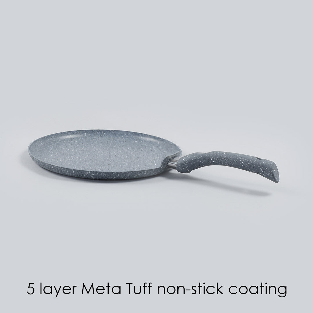 Wonderchef Renewed Granite 28cm Non-Stick Dosa Tawa