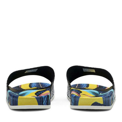 adidas Adilette Slides The Farm Tropical Leaf Print (Women's)