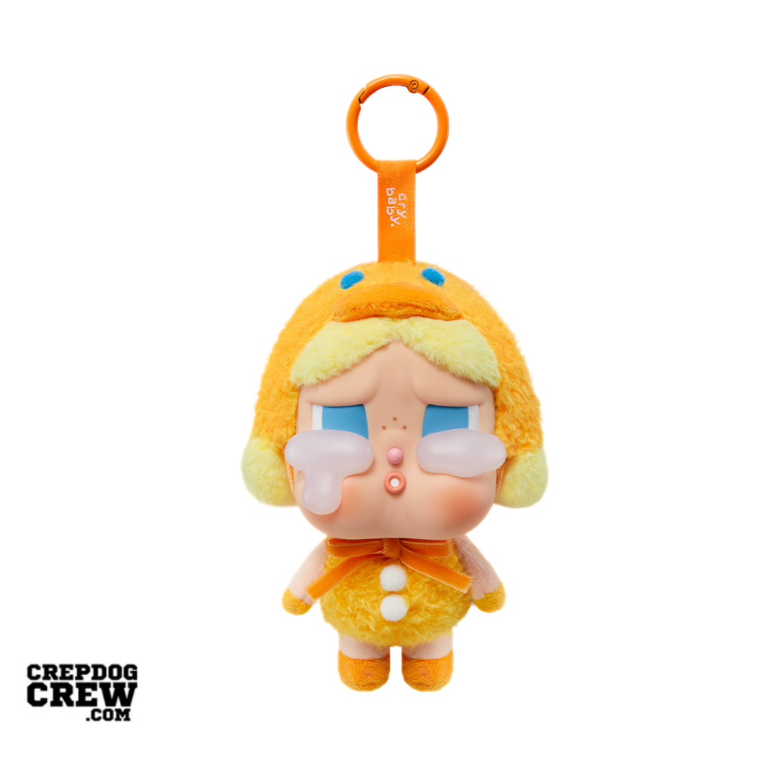 Pop Mart CryBaby Crying Again Series DUCK YOU Vinyl Face Plush