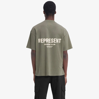 Represent | OWNERS CLUB T-SHIRT  { OLIVE