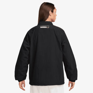 JORDAN | ESSENTIALS COACHES JACKET { BLACK/SAIL