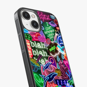 Bad Bitch Neon Glass Case