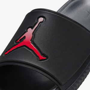JORDAN | PARIS SAINT-GERMAIN JUMPMAN SLIDES { OFF NOIR/INFRARED 23-PINK OXFORD
