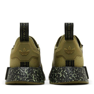 adidas NMD R1 Focus Olive Core Black Green Spark