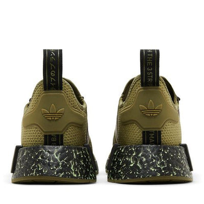 adidas NMD R1 Focus Olive Core Black Green Spark