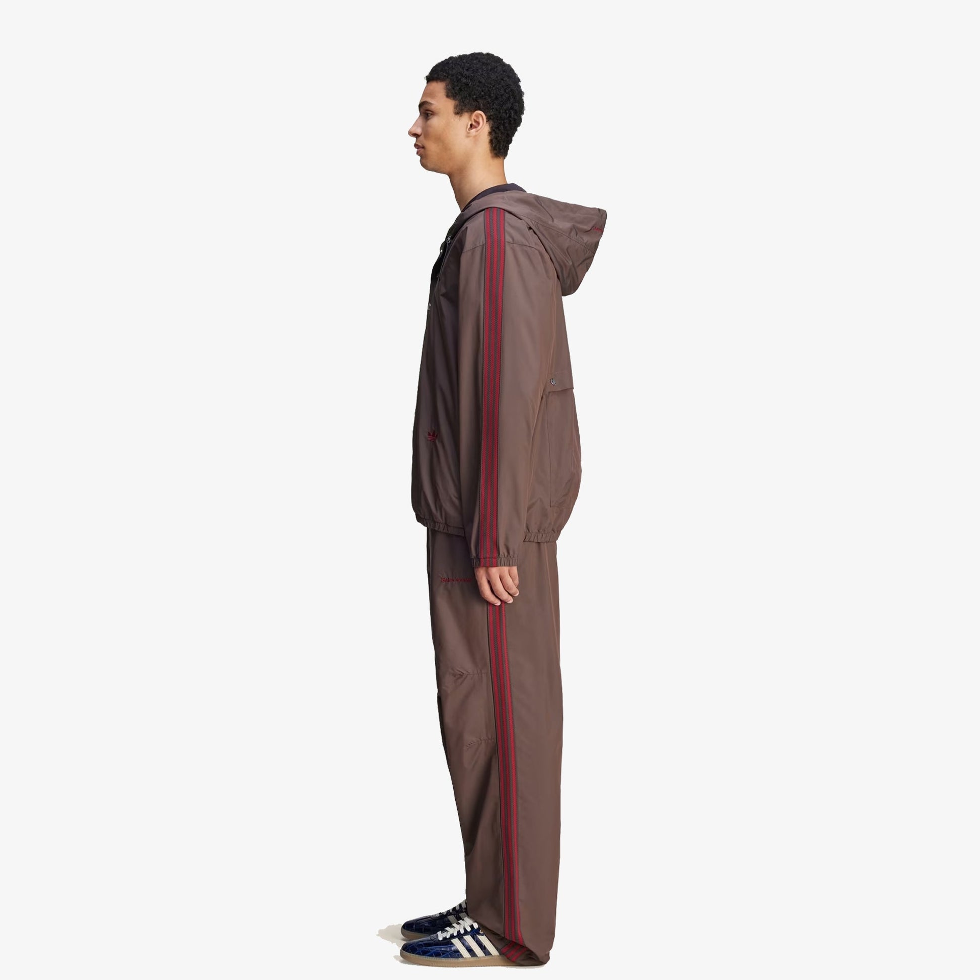 ADIDAS ORIGINALS | WALES BONNER ANORAK { NIGHT BROWN