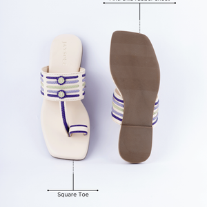 Antique white Kolha Flats