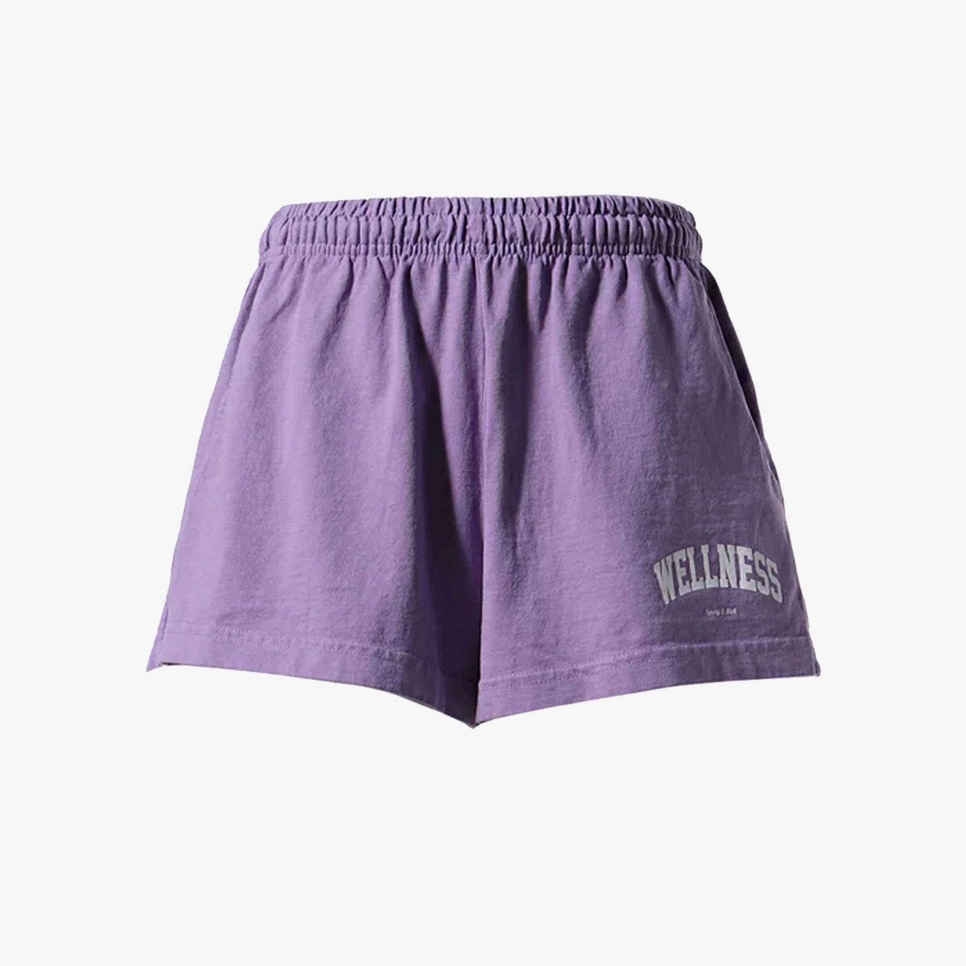 SPORTY & RICH | WELLNESS IVY DISCO SHORT { VIOLET/WHITE