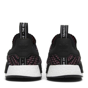 adidas NMD R1 STLT Black Grey Solar Pink