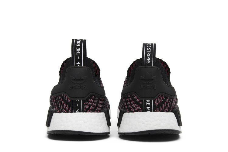 adidas NMD R1 STLT Black Grey Solar Pink