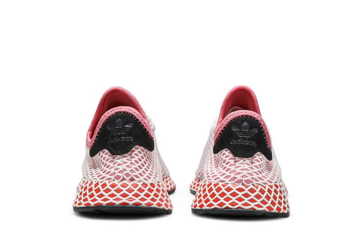 adidas Deerupt Chalk Pink Bold Orange (Women's)