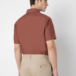 Wrinkle Free Half Sleeve Shirt