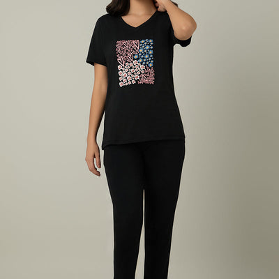 Full Length PJ Bottom - Black