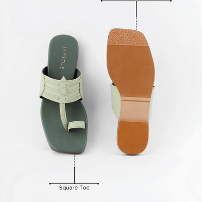 Pale Leaf Kolha Flats