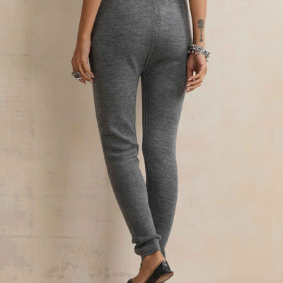 trueBrowns Grey Woollen Leggings