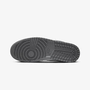 JORDAN | AIR JORDAN 1 LOW { WHITE/BLACK-IRON GREY