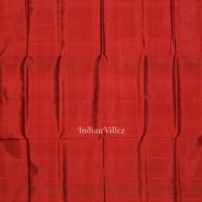 Mehendi Green & Red With Multicolor Double Pallu Berhampuri Silk Saree