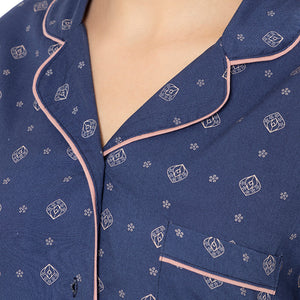 Sleep Shorts Set - Ethnic Print