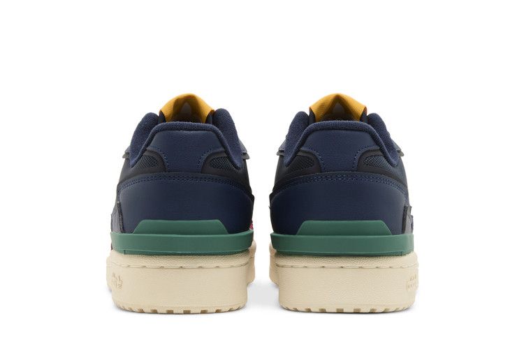 adidas Forum Exhibit Low 2.0 Collegiate Navy Burgundy Green