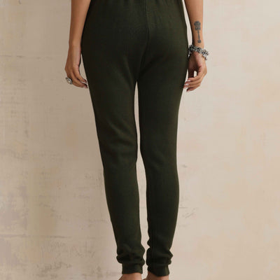 trueBrowns Green Woollen Leggings