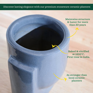 Cats are Gods Ceramic Planter