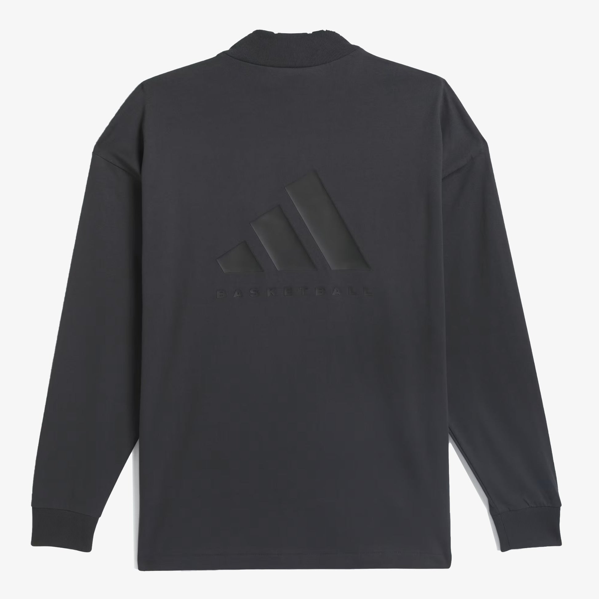 Adidas | BASKETBALL LONG SLEEVE TEE  { CARBON