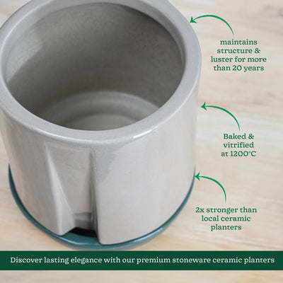 Moonlight Drama Ceramic Planter