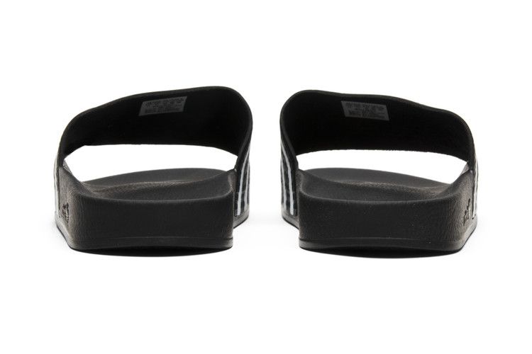 adidas Adilette Slides Black White