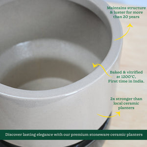 Soothing Rains Ceramic Planters