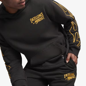Puma | CAUTION BASKETBALL TRACK PANTS  { BLACK