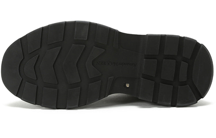 Alexander Mcqueen Tread Slick Boot Triple Black