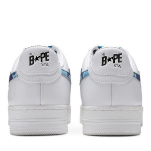 A Bathing Ape Bape Sta Low White ABC Camo Blue (2021)