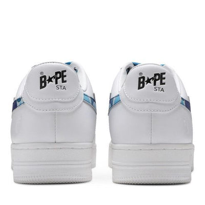 A Bathing Ape Bape Sta Low White ABC Camo Blue (2021)