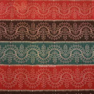 Multi Color  Odisha Ikat Sambalpuri Dress Set & Dupatta