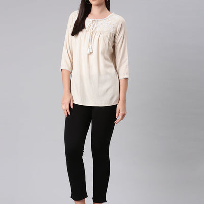 Women Solid Black Mid Rise Smart Fit Kurti Pant