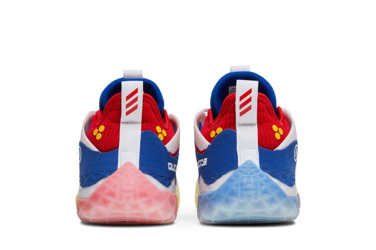 adidas Harden Vol. 5 Futurenatural Cloud White Royal Blue Vivid Red