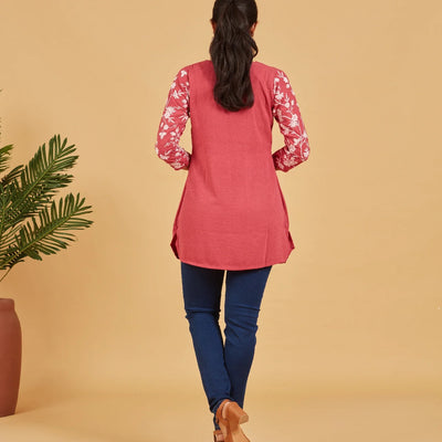 Dusty Pink Short Top
