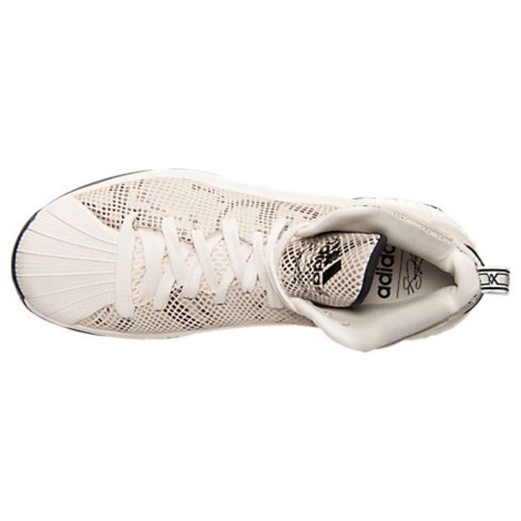 adidas D Rose 5 Boost White Tan Snakeskin