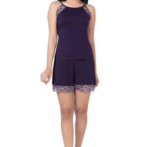 Lace Touch Sleep Camisole - Midnight