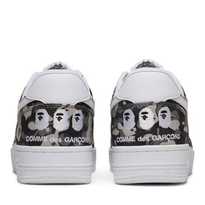 A Bathing Ape Bape Sta Comme Des Garcons White Camo